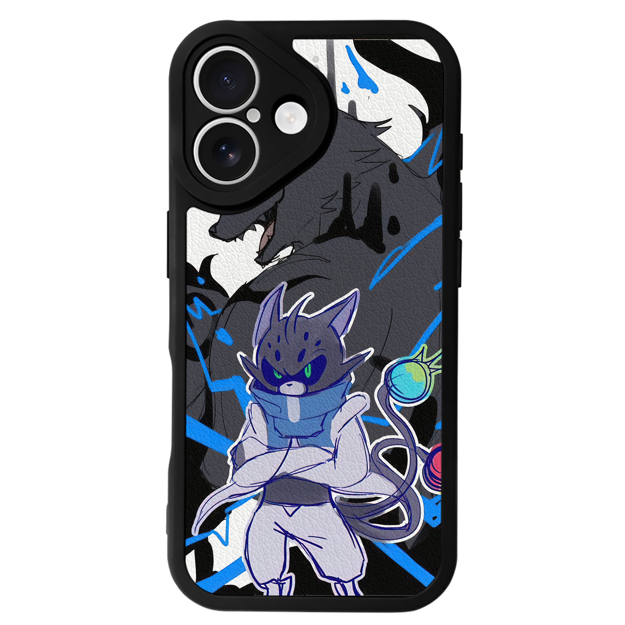 （画像用） 妖怪ウォッチ Yo-kai Watch 【iPhone 16シリーズ対応】シリコンスマホケース（レザー調） 材質：シリコン
